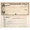 Image 1 : Holladay Overland Mail & Express Company Exchange & Receipt
