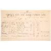 Image 1 : Receipt from Virginia City & Alder Express Line