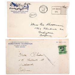 Nevada Postal Covers