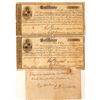 Image 1 : Two 1850s New York State Financial Documents