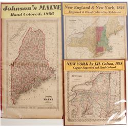 Maps of New England & New York