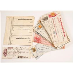 New York 19th Century Check Collection