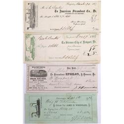 Pictorial Eastern Steamer Receipts