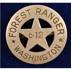 State Of WA Forest Ranger Badge