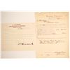 Image 1 : Wyoming Legal Document and Treasury Dept. Draft