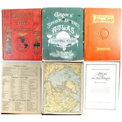 3 Old World Atlases