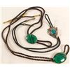 Image 1 : Malachite and Turquoise Bolos (3)