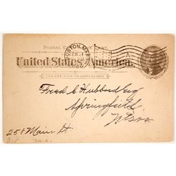 Philatelic Dealer Postcard