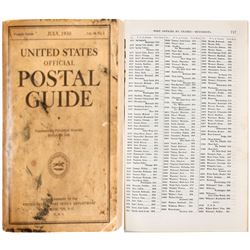 U.S. Official Postal Guide (Book)