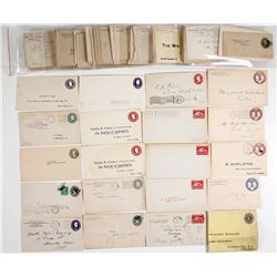 US Stamped Envelope Collection