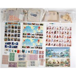 Various Stamps, Envelopes, and Covers