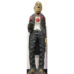 The Consummate Butler Wood Carving