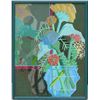 Image 1 : Flowers in Blue Vase