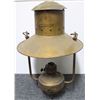 Image 1 : Early Brass Kerosene Lamp
