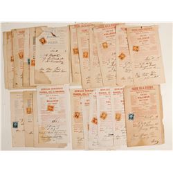 Old Wallower Freight Receipts (30)