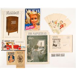 Misc. US Advertising Ephemera