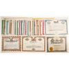 Image 1 : Dealers Lot of Stock Certificates