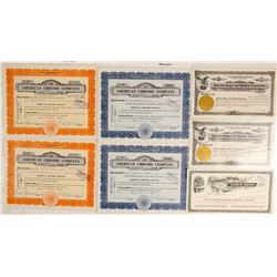 Nevada Mining Certificates (7)