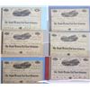 Image 1 : South Western Rail Road Co. Stock Certificates (6)