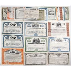 Railroad Stock and Bond Collection