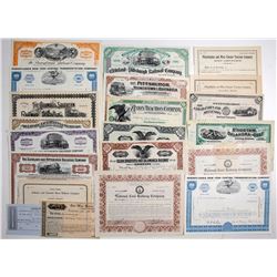 Railroad Stocks and Ephemera