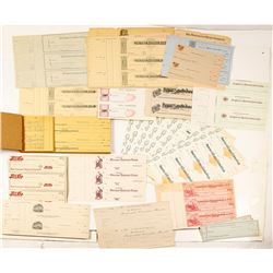 Unissued Check Collection