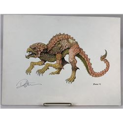 Wishmaster (1997) - Djinn Dog Color Concept Art