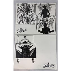Tales from the Darkside: The Movie (1990) - Original Hand Drawn Storyboards - Set of 2 lot B