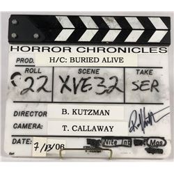 Buried Alive (2007) - Original Production Used Director's Slate