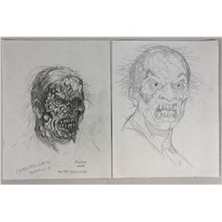 The Rage (2007) - Mutant Grandpa Concept Art - Set of Two