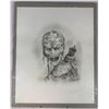 Image 1 : Framed Indian Zombie Original Concept Art by Robert Kurtzman