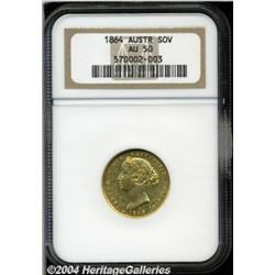 Victoria gold Sovereign 1864,