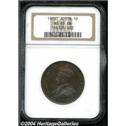 George V Certified Pennies,