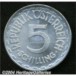 5 Schilling 1957,