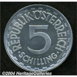 5 Schilling 1957,