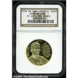 Gold 1000 Schilling 1999,