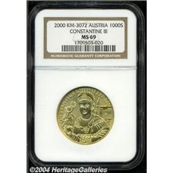 Gold 1000 Schilling 2000,