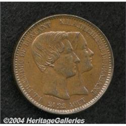 Marriage 10 Centimes 1853,