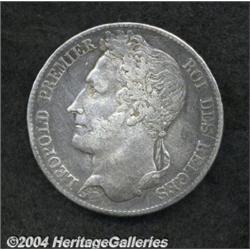 Leopold I 5 Francs 1834,