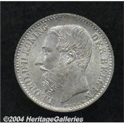 Leopold II Franc 1887-FL,
