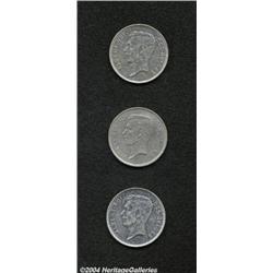 Albert I 20 Francs Lot,