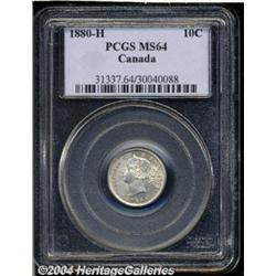 Victoria 10 Cents 1880H,