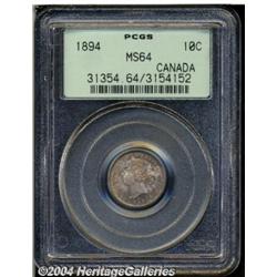 Victoria 10 Cents 1894,