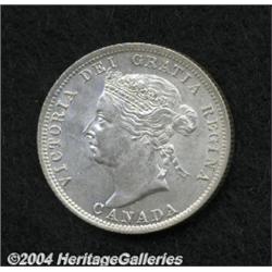 Victoria 25 Cents 1901,