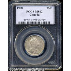 Edward VII 25 Cents 1908,