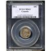 Image 1 : George V 10 Cents 1911,