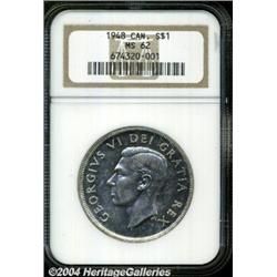 George VI Dollar 1948,