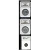 Image 1 : Certified Silver Lot of Three,