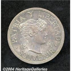 Republic. Peso 1897,