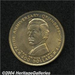 Gold 200 Dollars 1980,